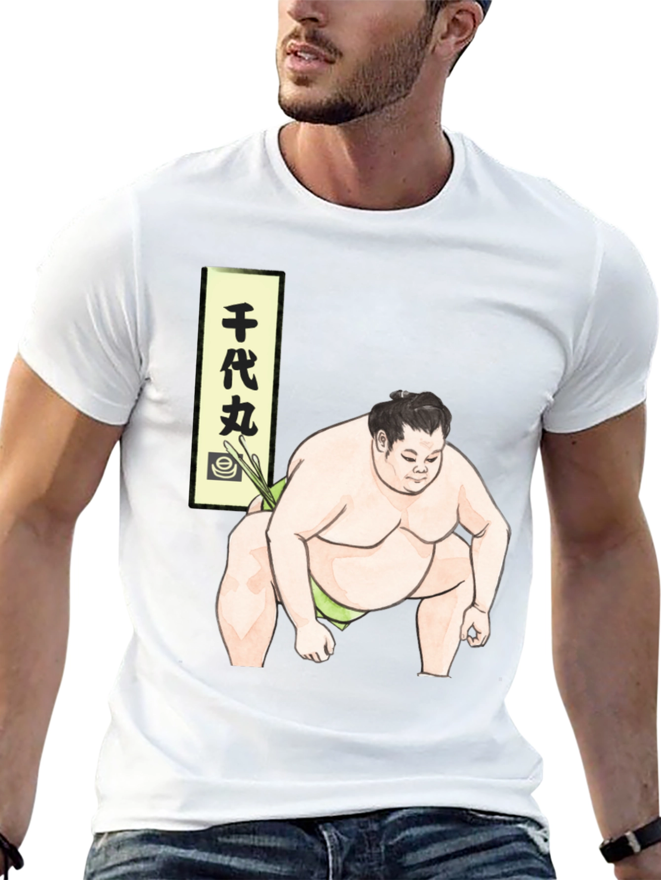 Sumo Wrestler Graphic Tee - Unique Design