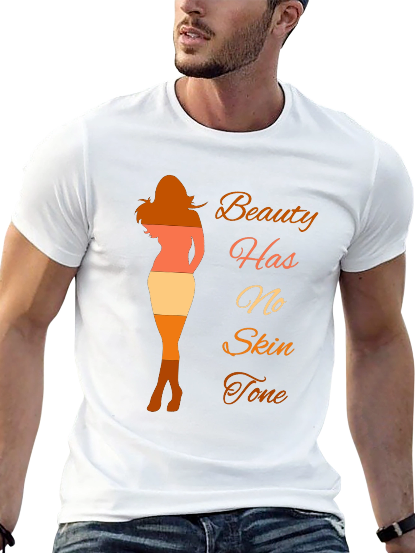 Beauty Has No Skin Tone T-Shirt - Diversity Tee