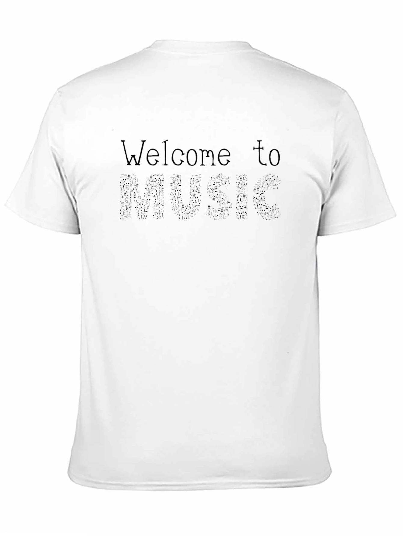 Welcome to Music Graphic Tee