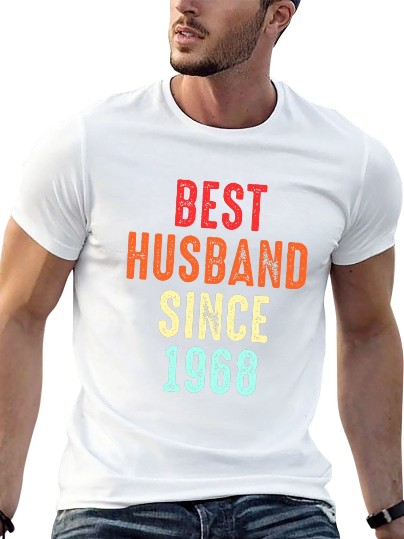Best Husband Since 1968 Graphic T-Shirt