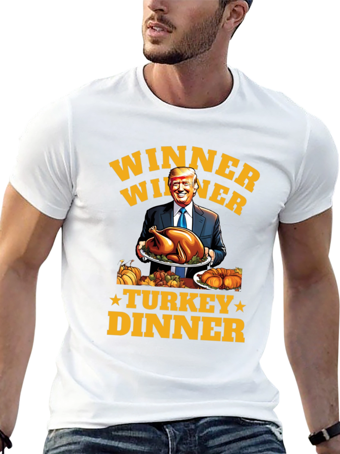 Winner Winner Turkey Dinner Trump T-Shirt