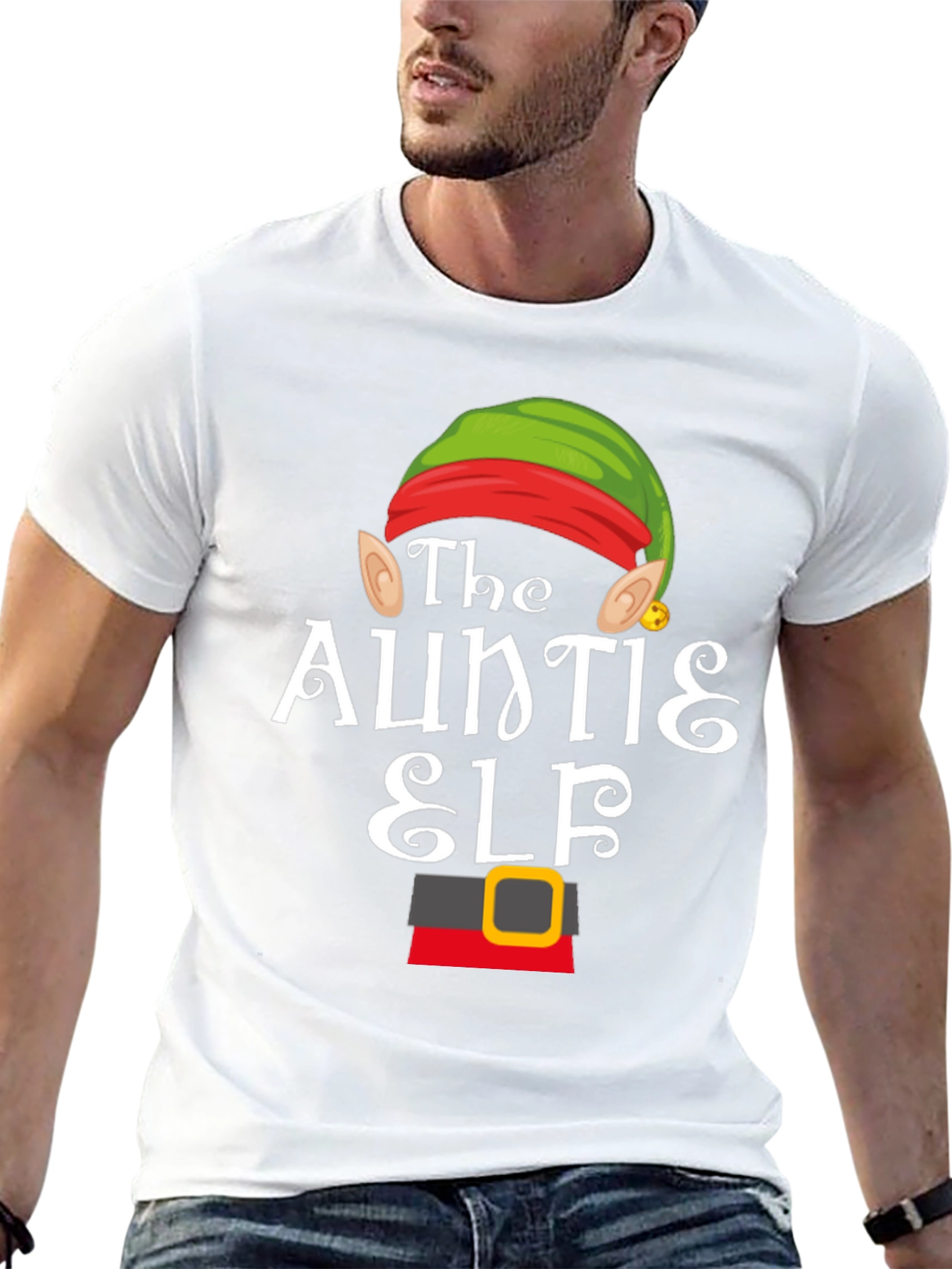 The Auntie Elf Christmas T-Shirt