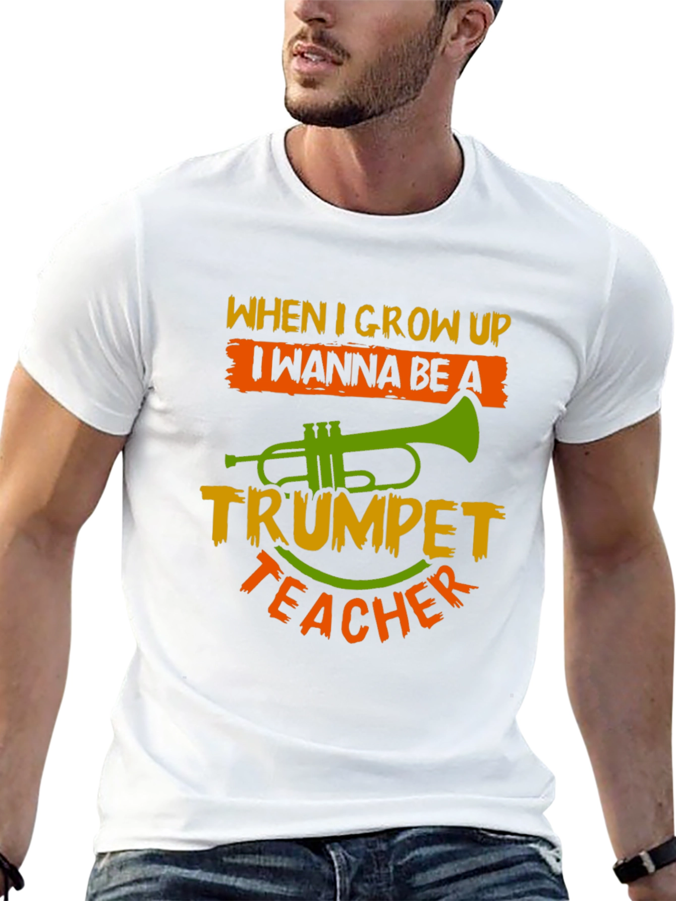 Trumpet Teacher T-Shirt - Musician Gift