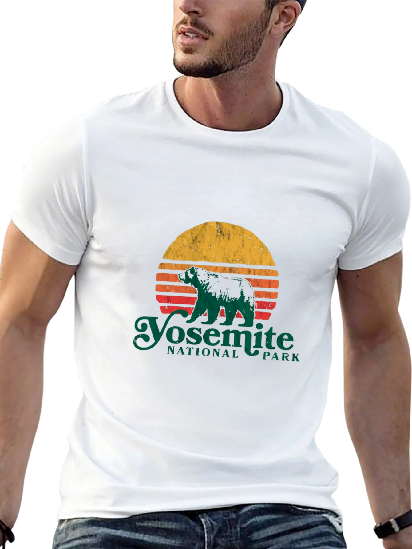 Yosemite National Park Bear Graphic Tee