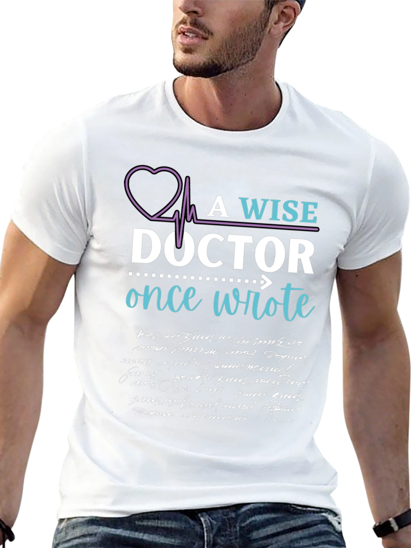 A Wise Doctor T-Shirt - Premium Medical Apparel