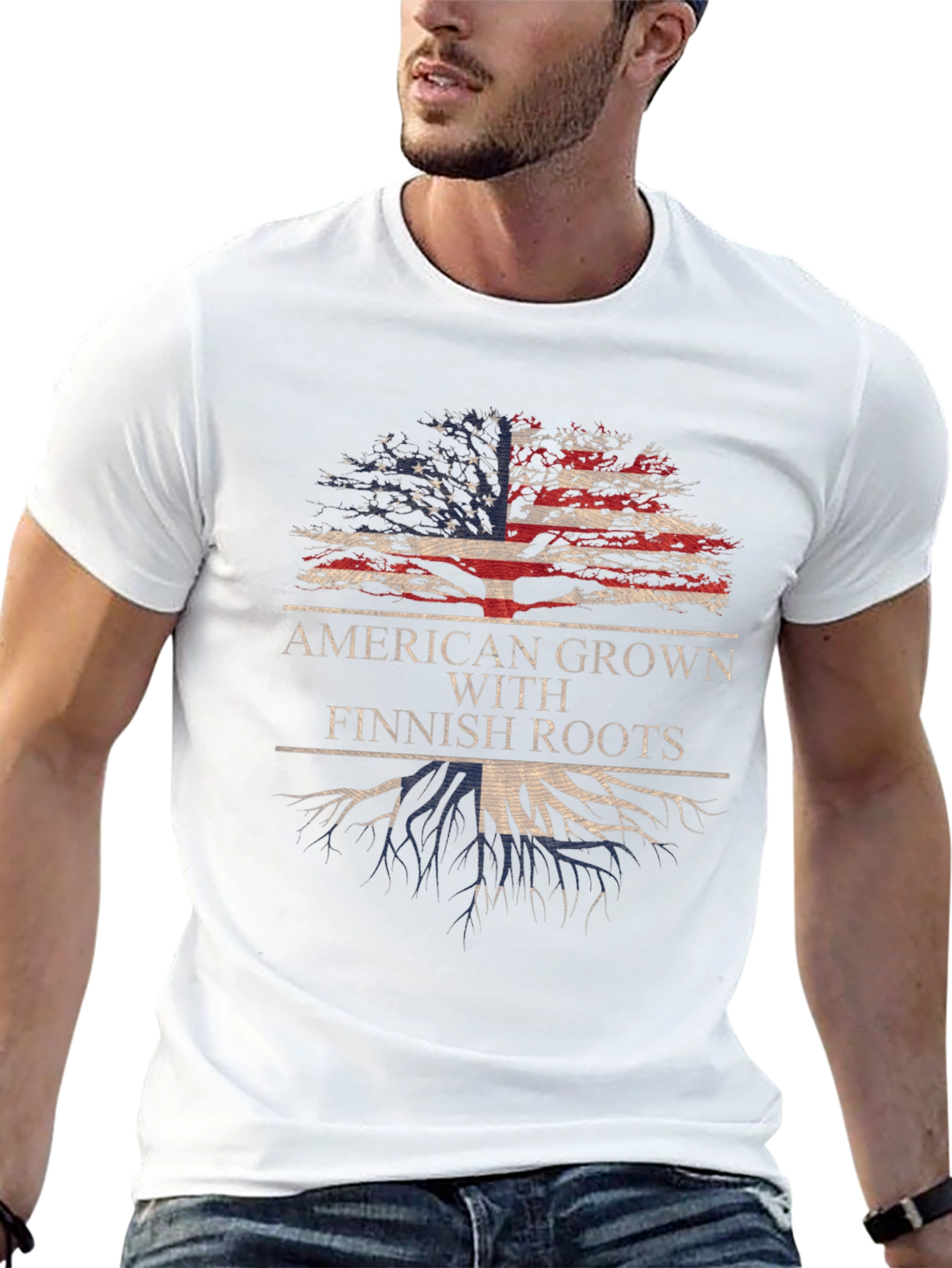 American Grown with Finnish Roots T-Shirt