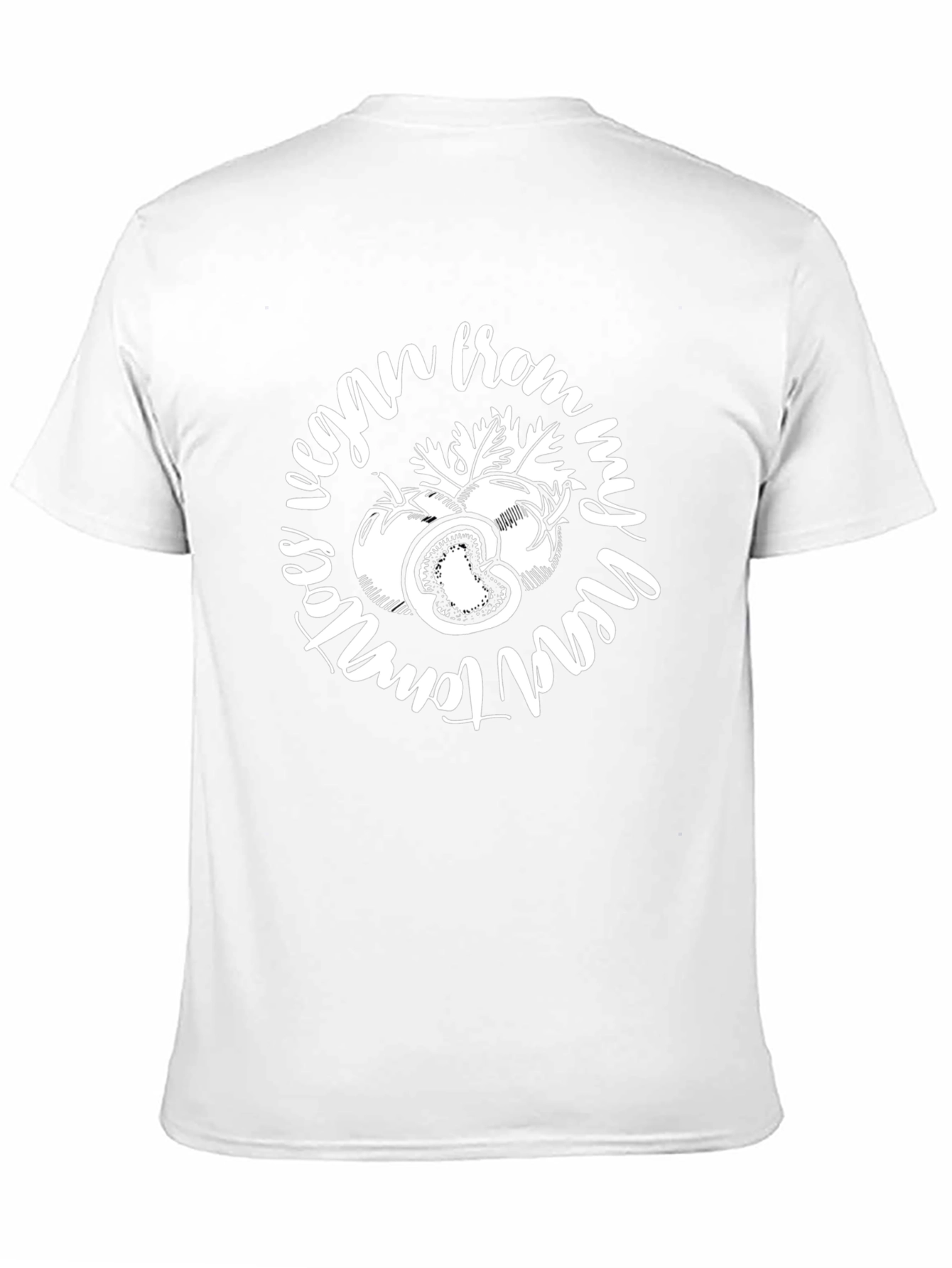 Vegan From My Head Tomatoes T-Shirt
