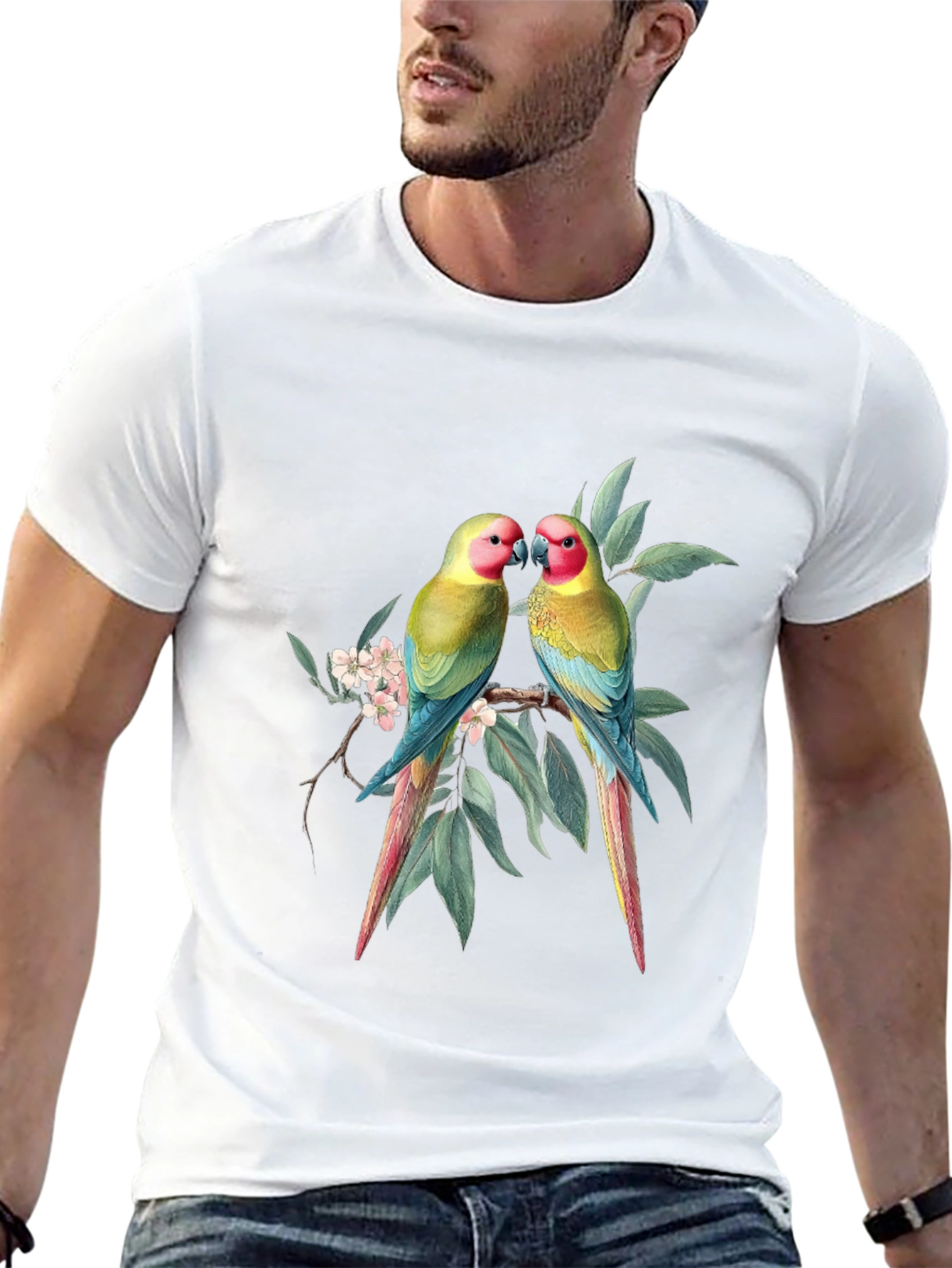 Tropical Birds Graphic Tee