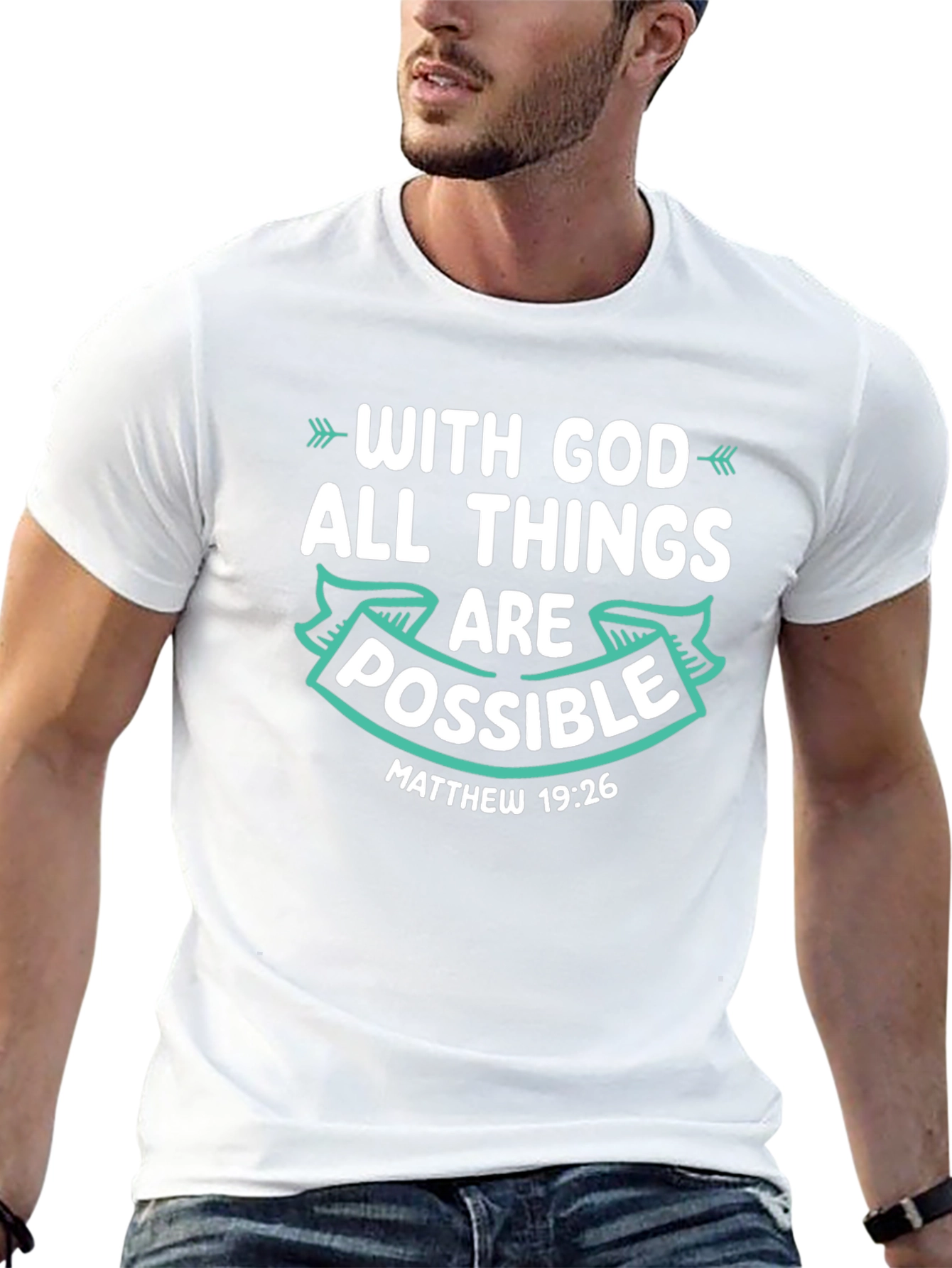 With God All Things Are Possible Tee