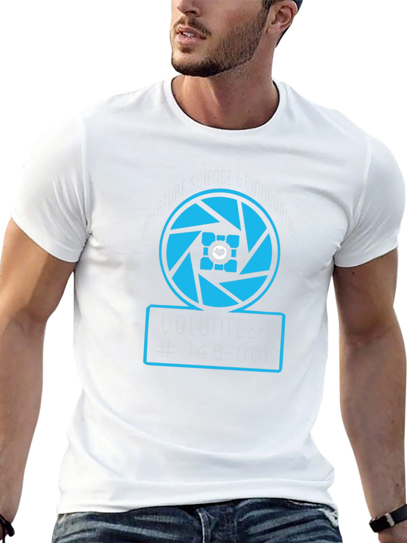 Aperture Science Volunteer T-Shirt - Black