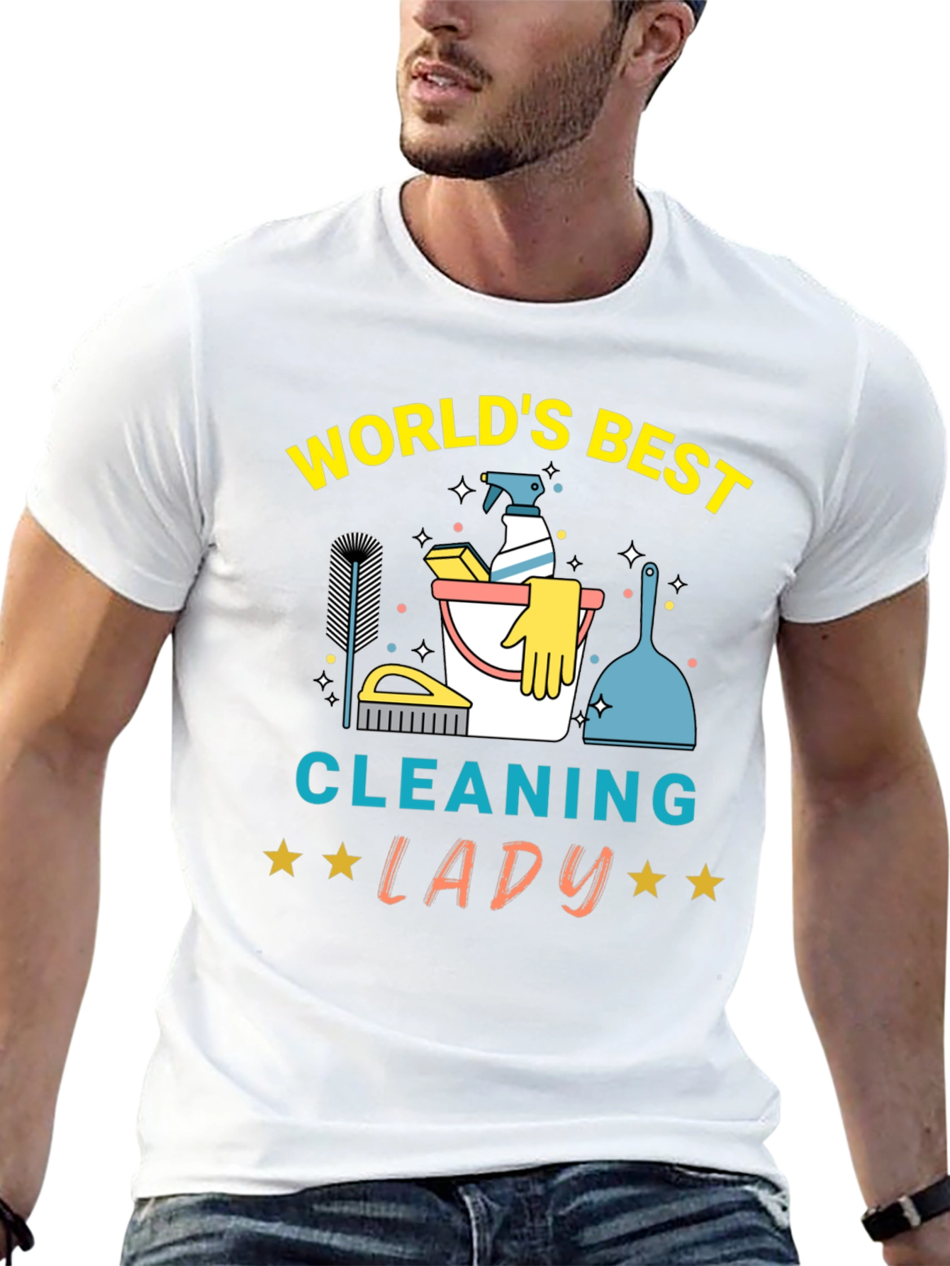 Worlds Best Cleaning Lady T-Shirt
