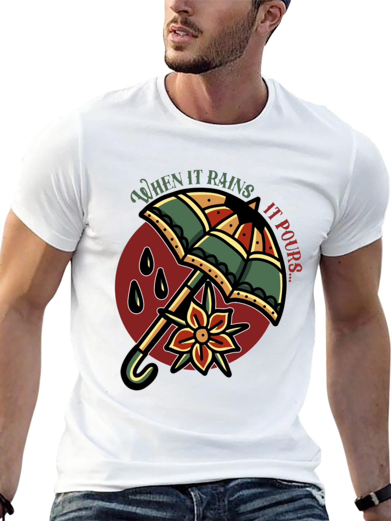 When it Rains it Pours Graphic Tee