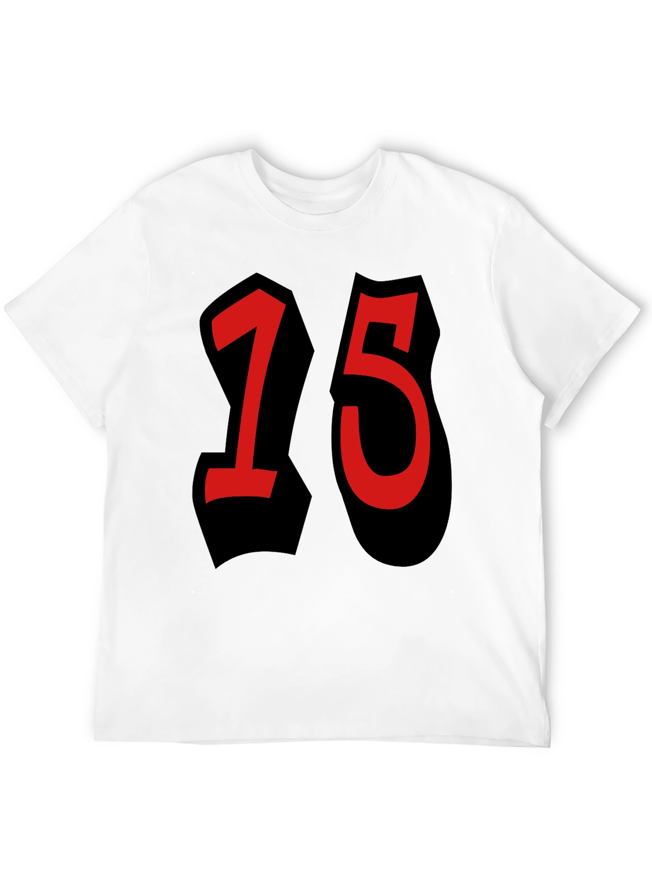 Bold 15 Graphic Black T-Shirt