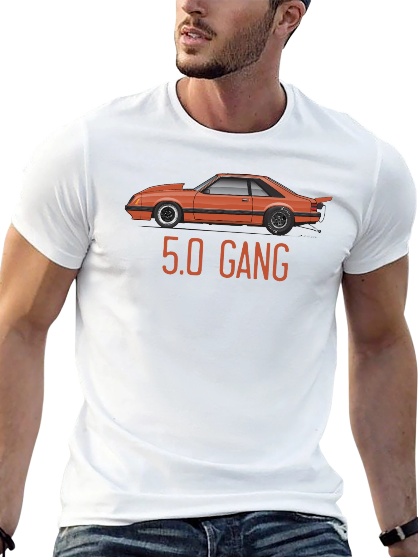 5.0 Gang T-Shirt - Fox Body Mustang Tee