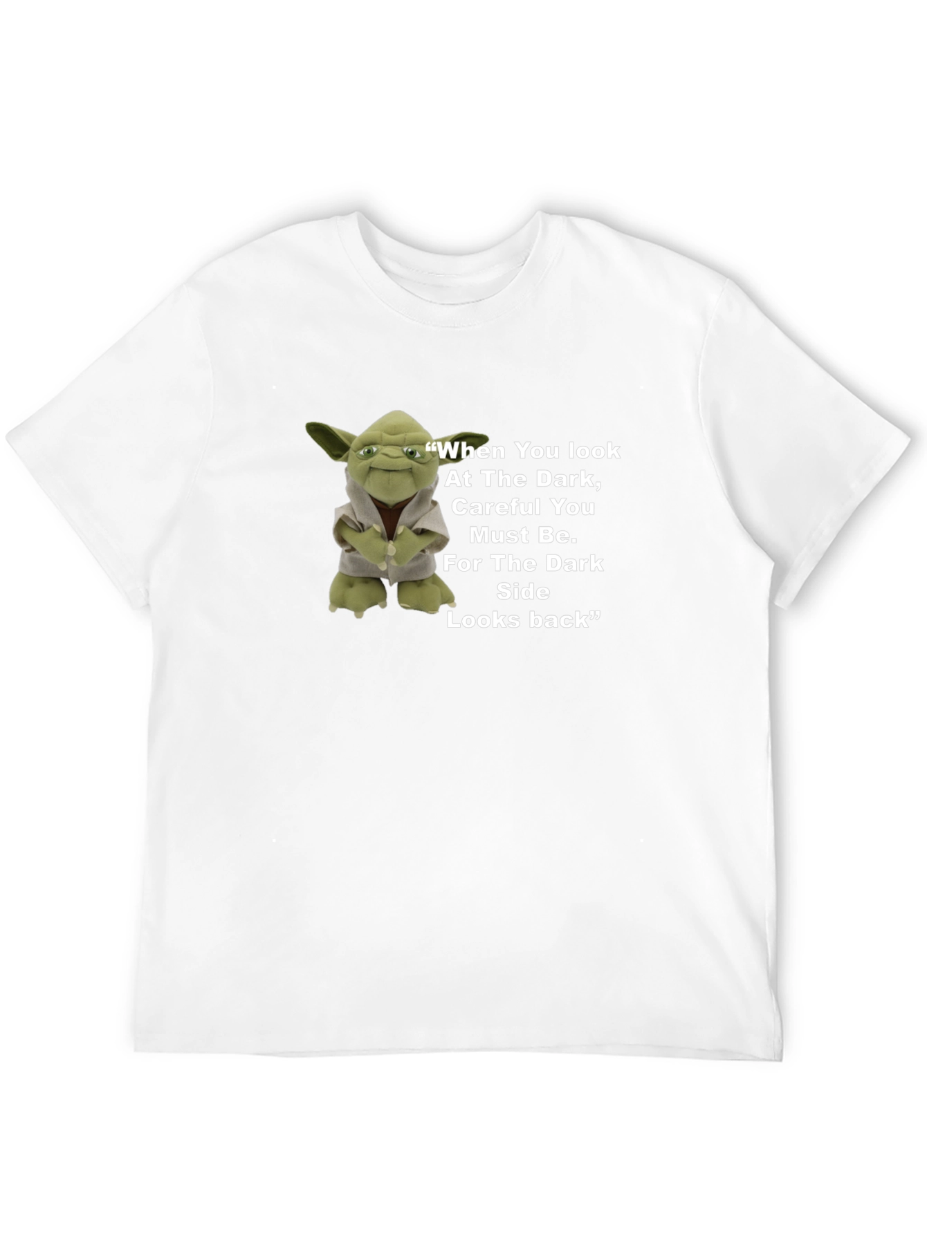 Yoda Dark Side Mens Black T-Shirt