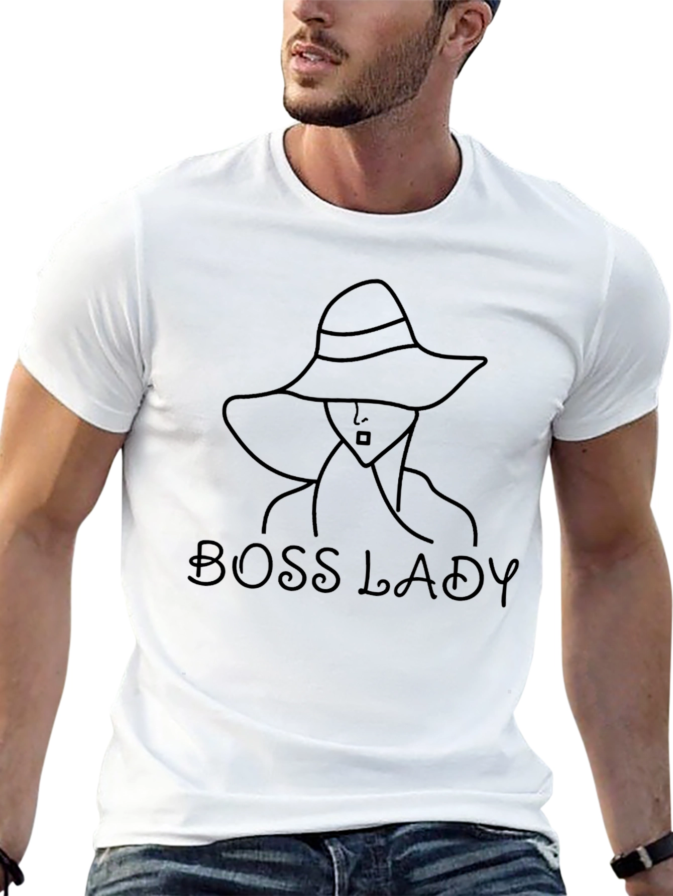Boss Lady T-Shirt - Stylish Graphic Tee