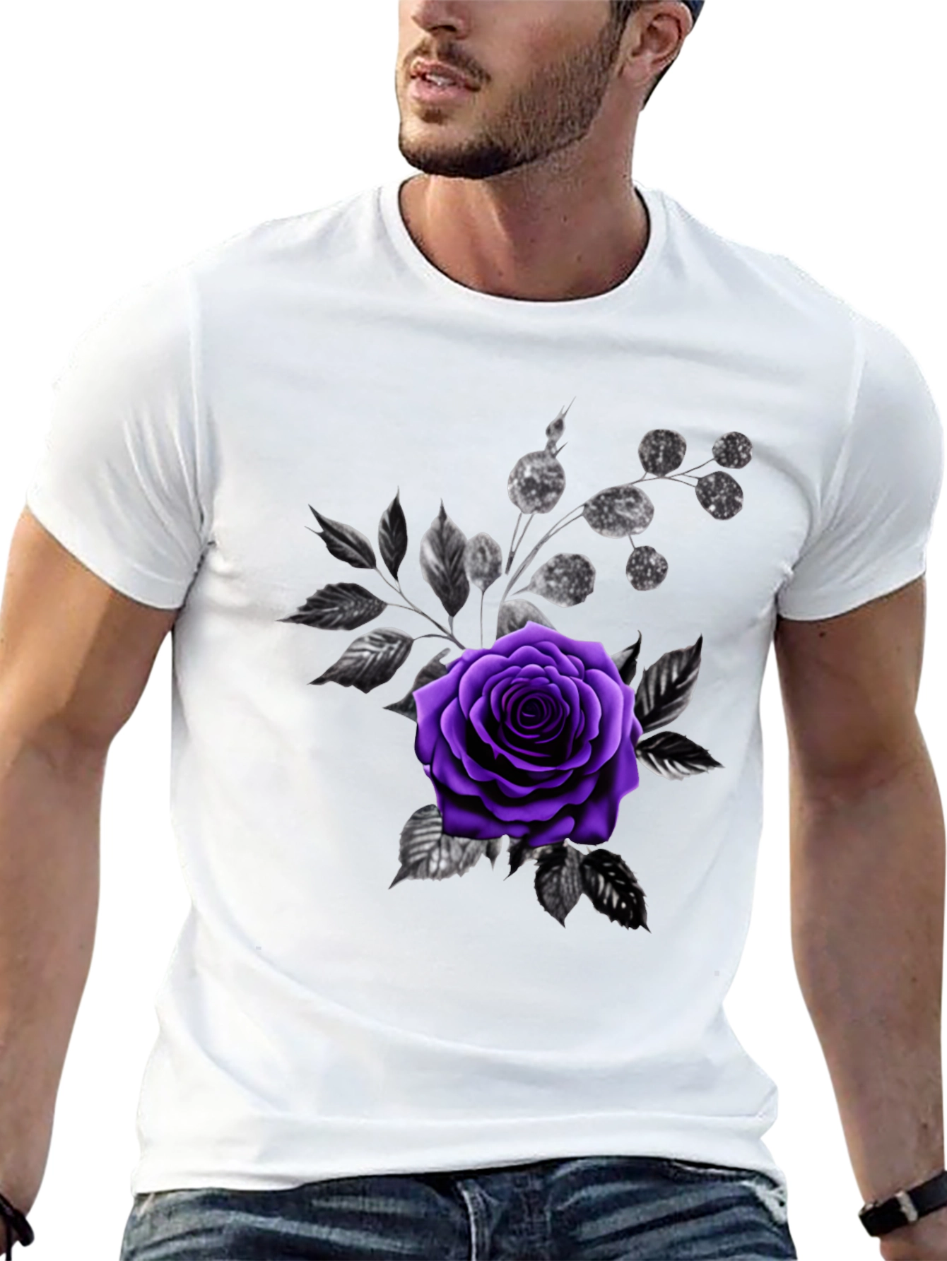Black Rose Graphic Tee