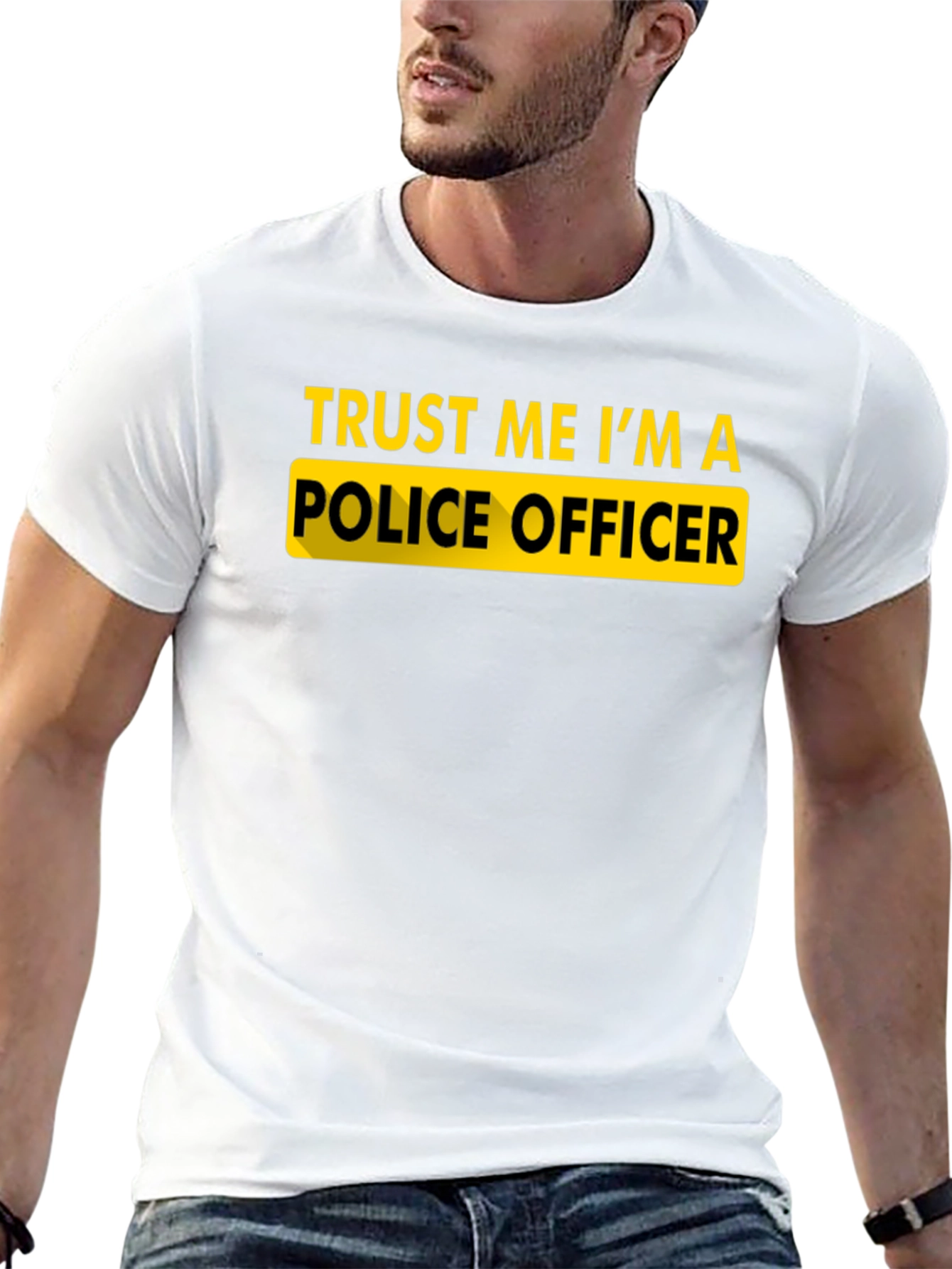 Trust Me Im A Police Officer Novelty T-Shirt