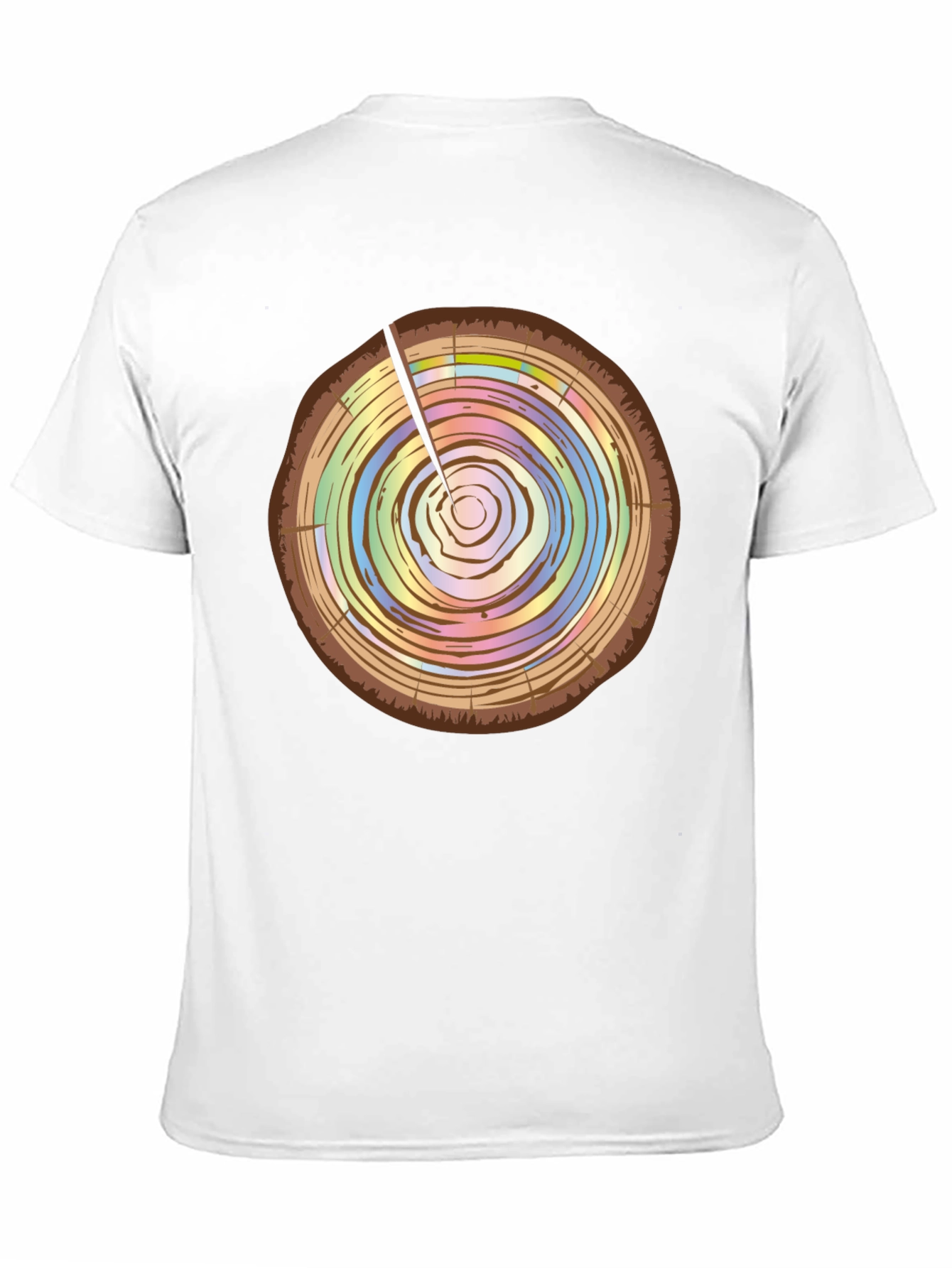 Tree Ring Graphic Tee - Unique & Stylish