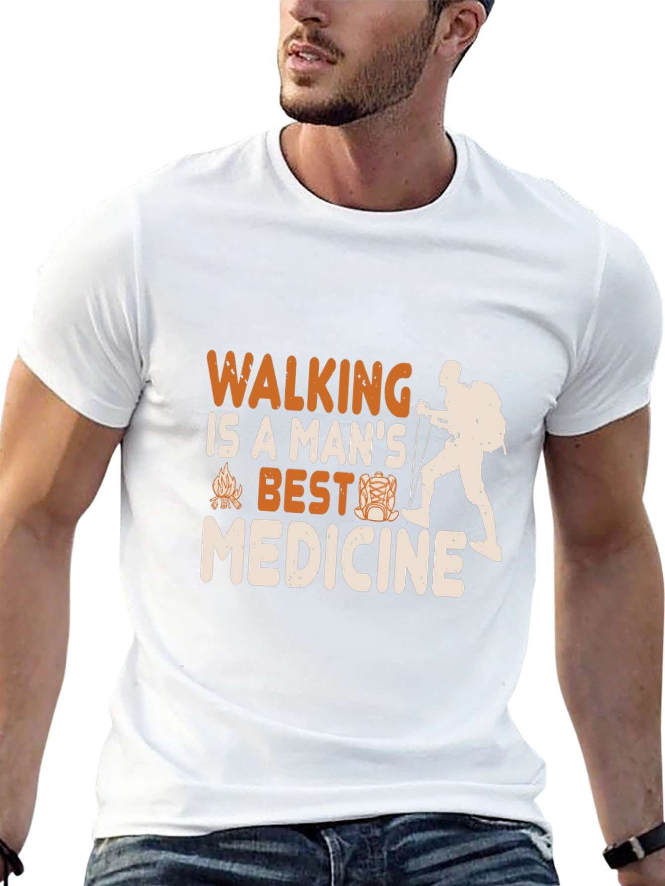 Walking is Medicine Graphic Tee