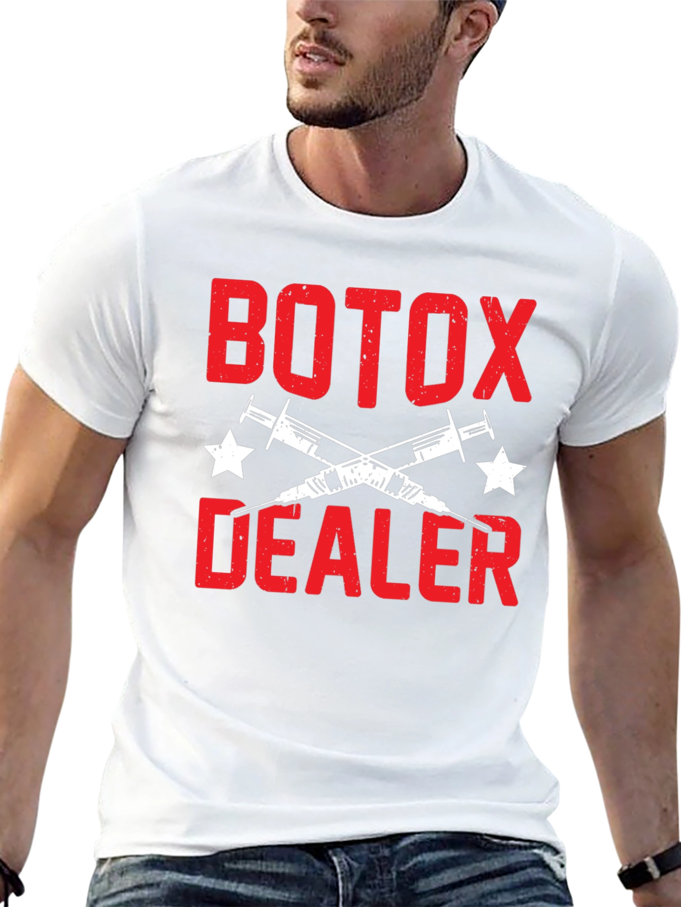 Botox Dealer Graphic T-Shirt - Black