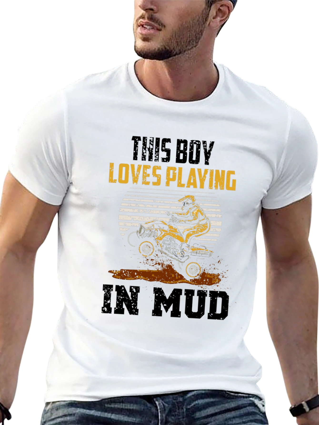 This Boy Loves Playing in Mud T-Shirt
