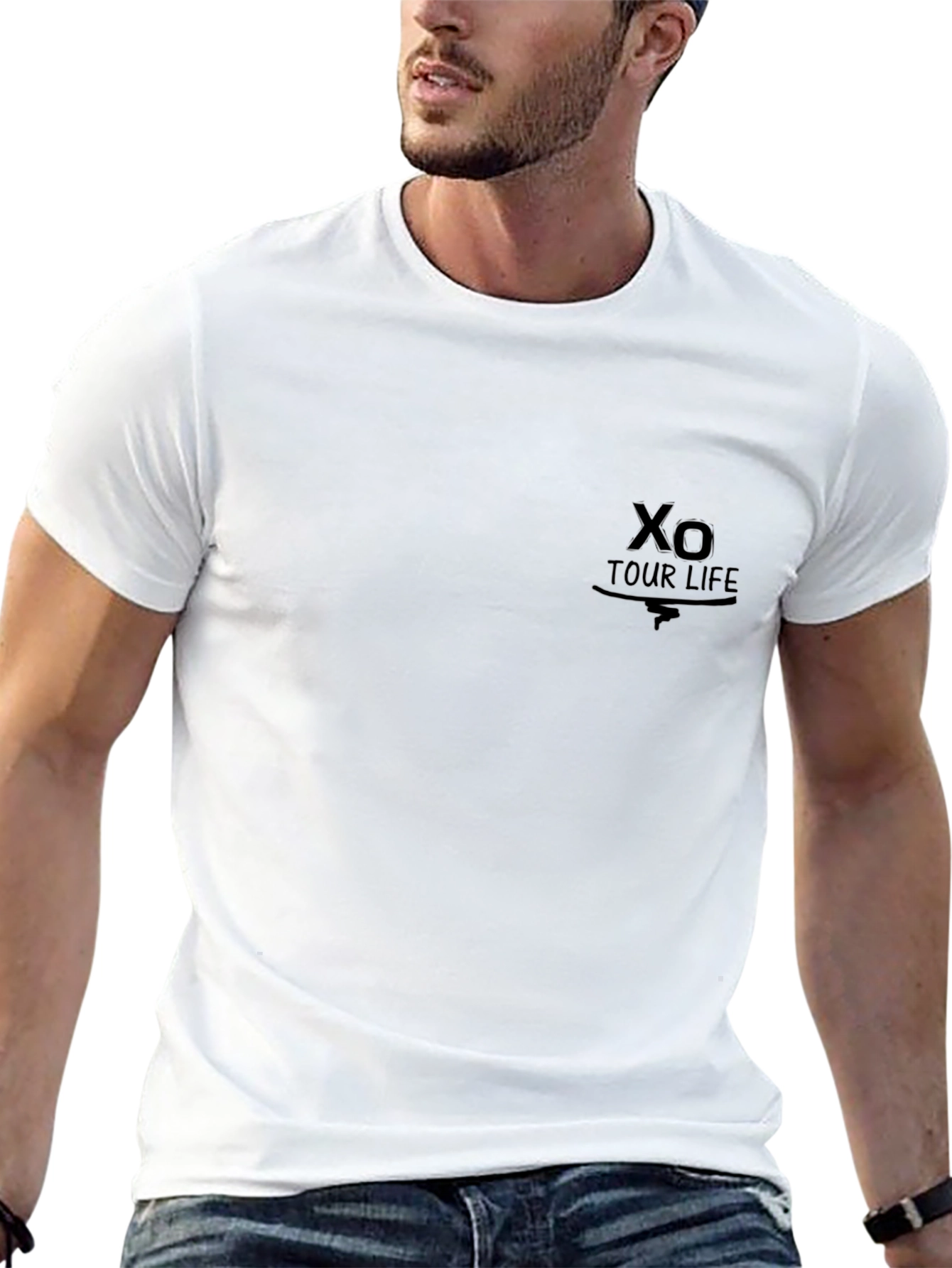 XO Tour Life Black Tee - Soft Cotton Blend
