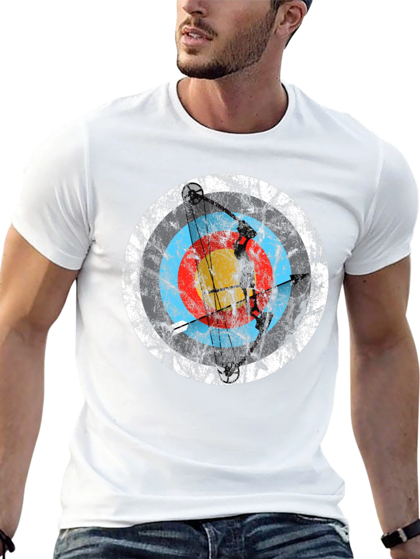 Archery Target Graphic T-Shirt
