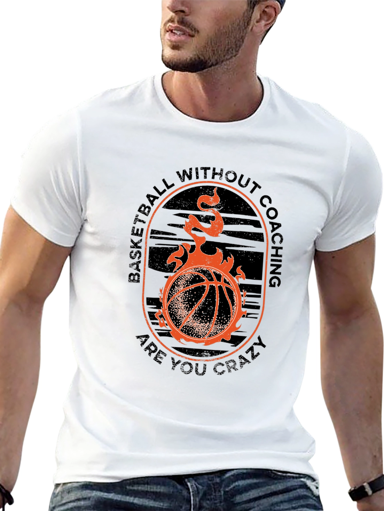 Basketball Fan T-Shirt - Are You Crazy?