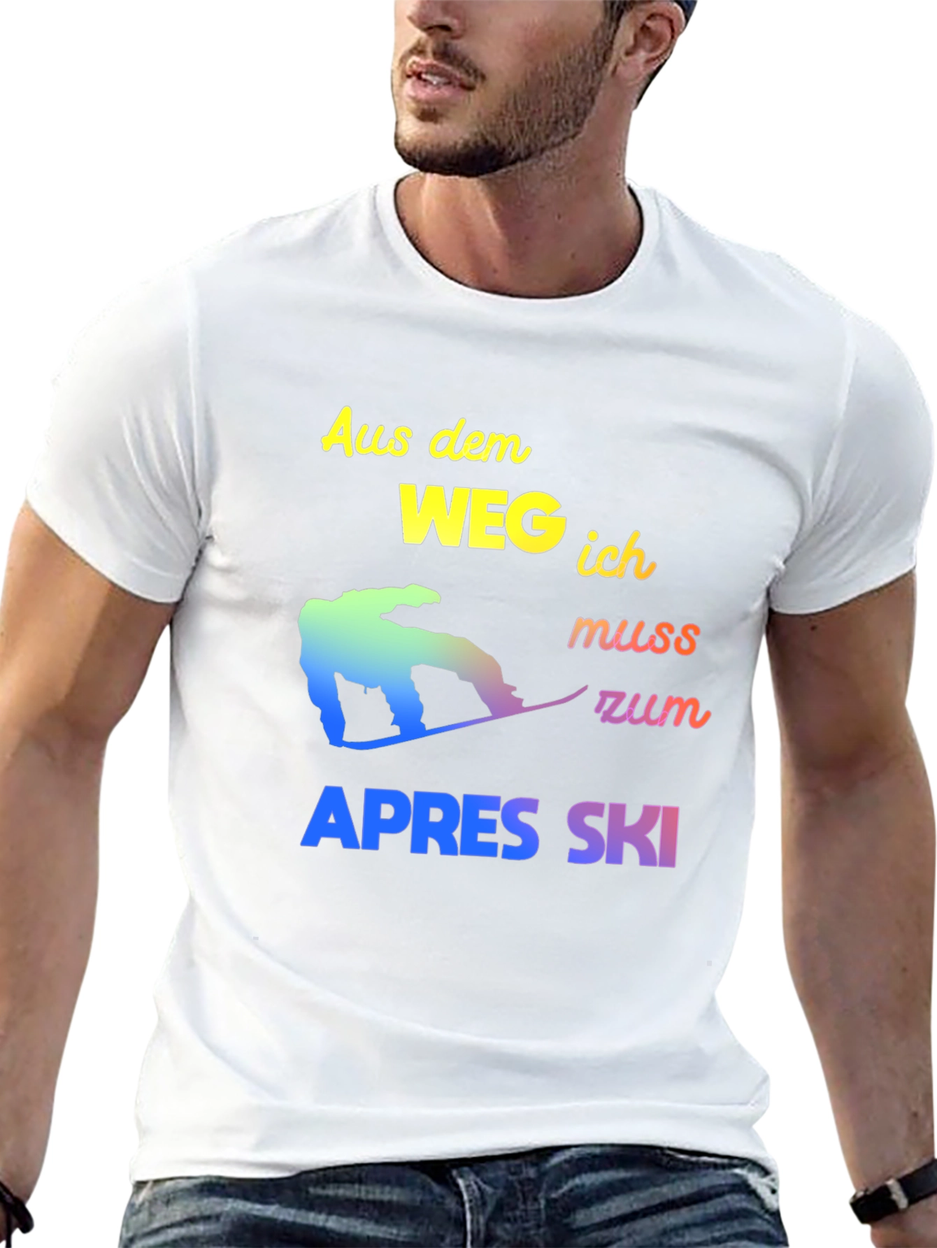 Apres Ski Snowboard T-Shirt