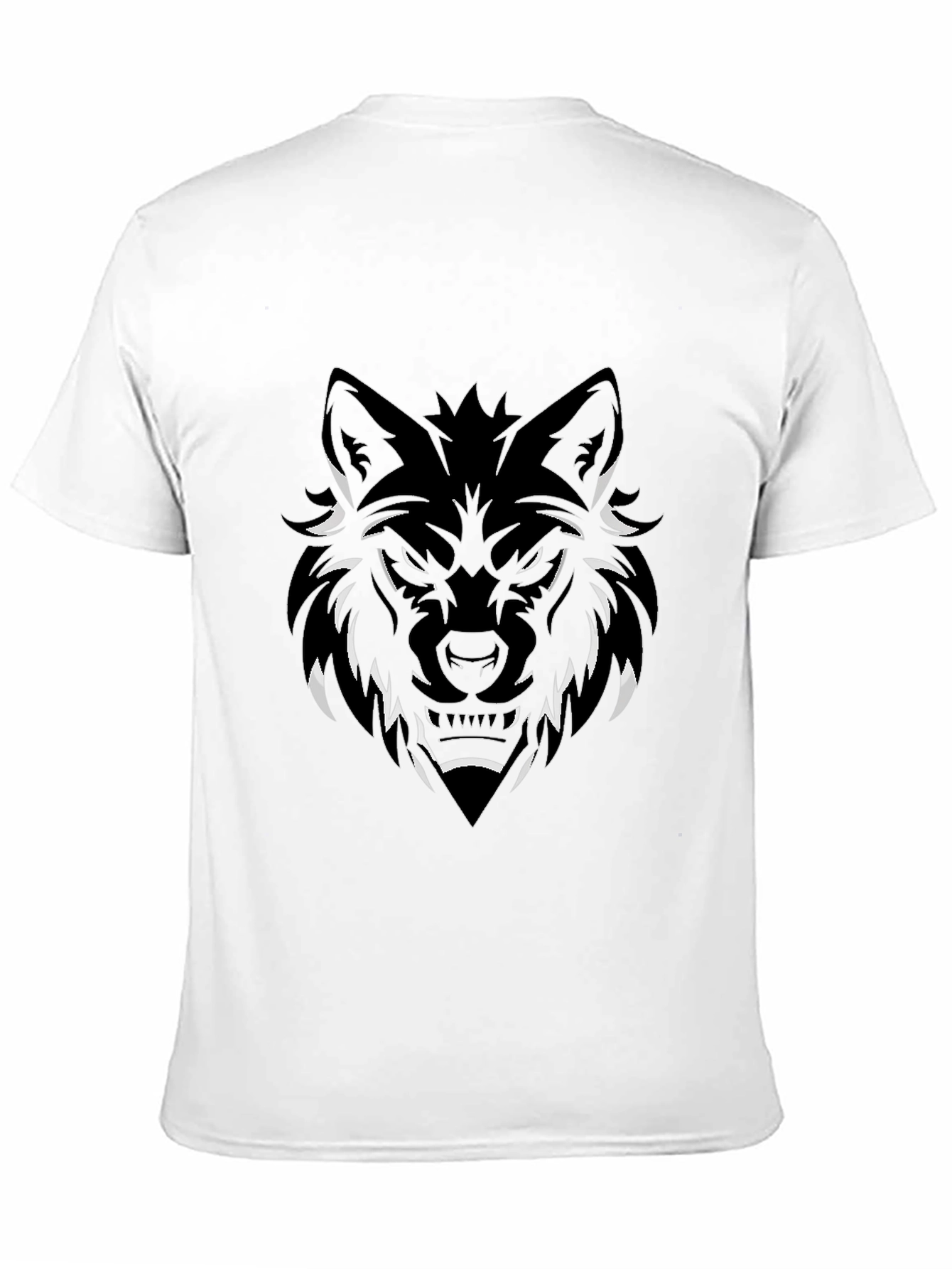 Black Wolf Graphic T-Shirt