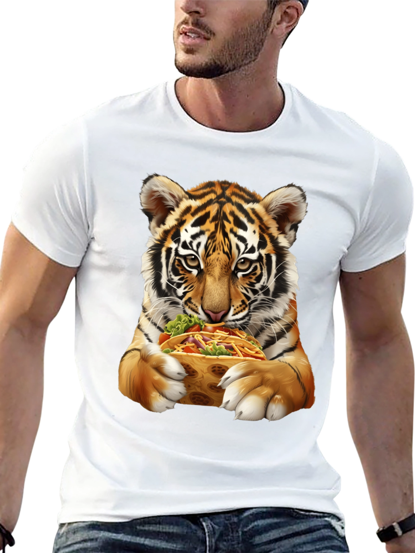 Tiger Cub Taco Graphic T-Shirt
