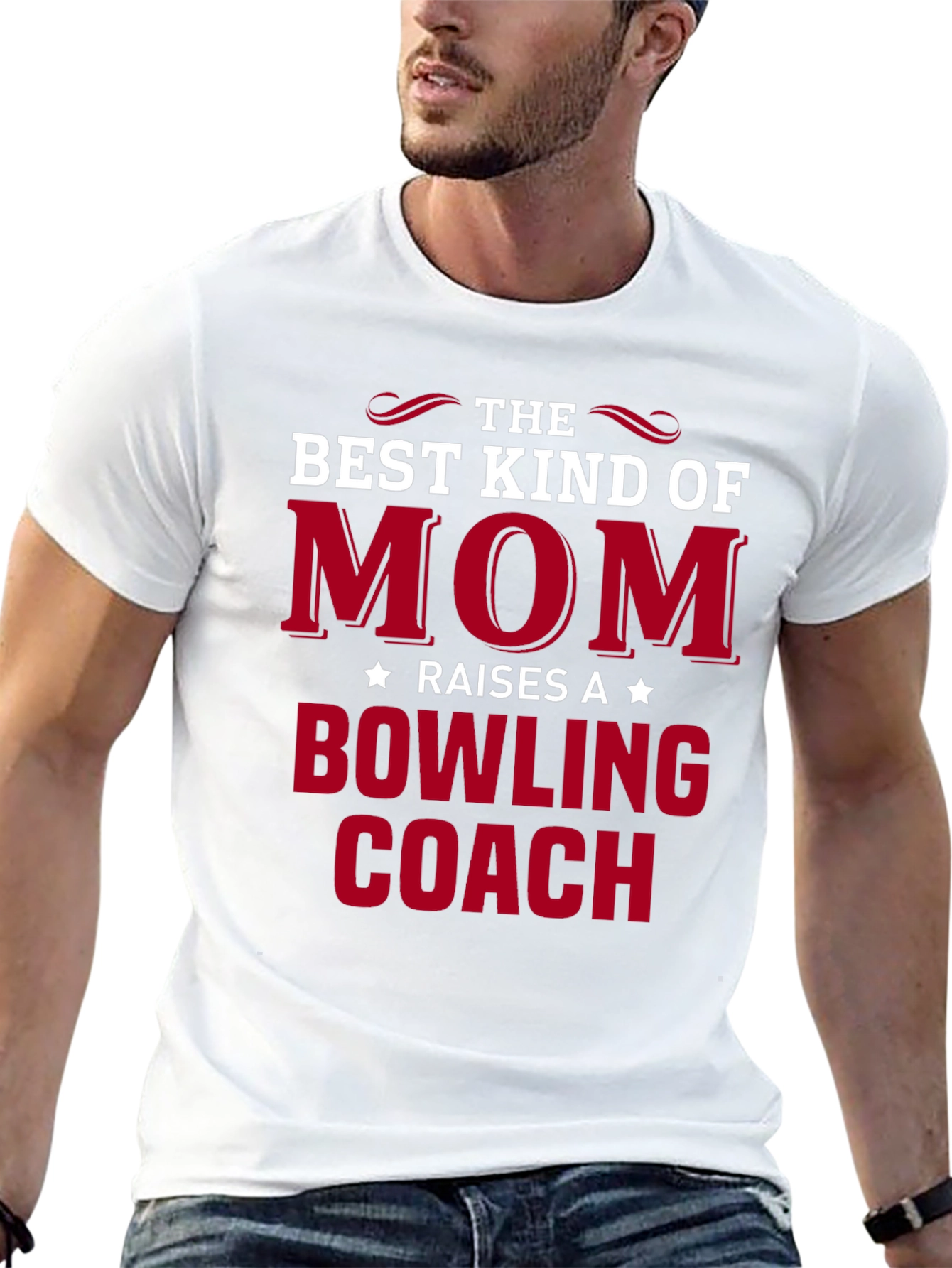 Best Kind of Mom Bowling Coach T-Shirt