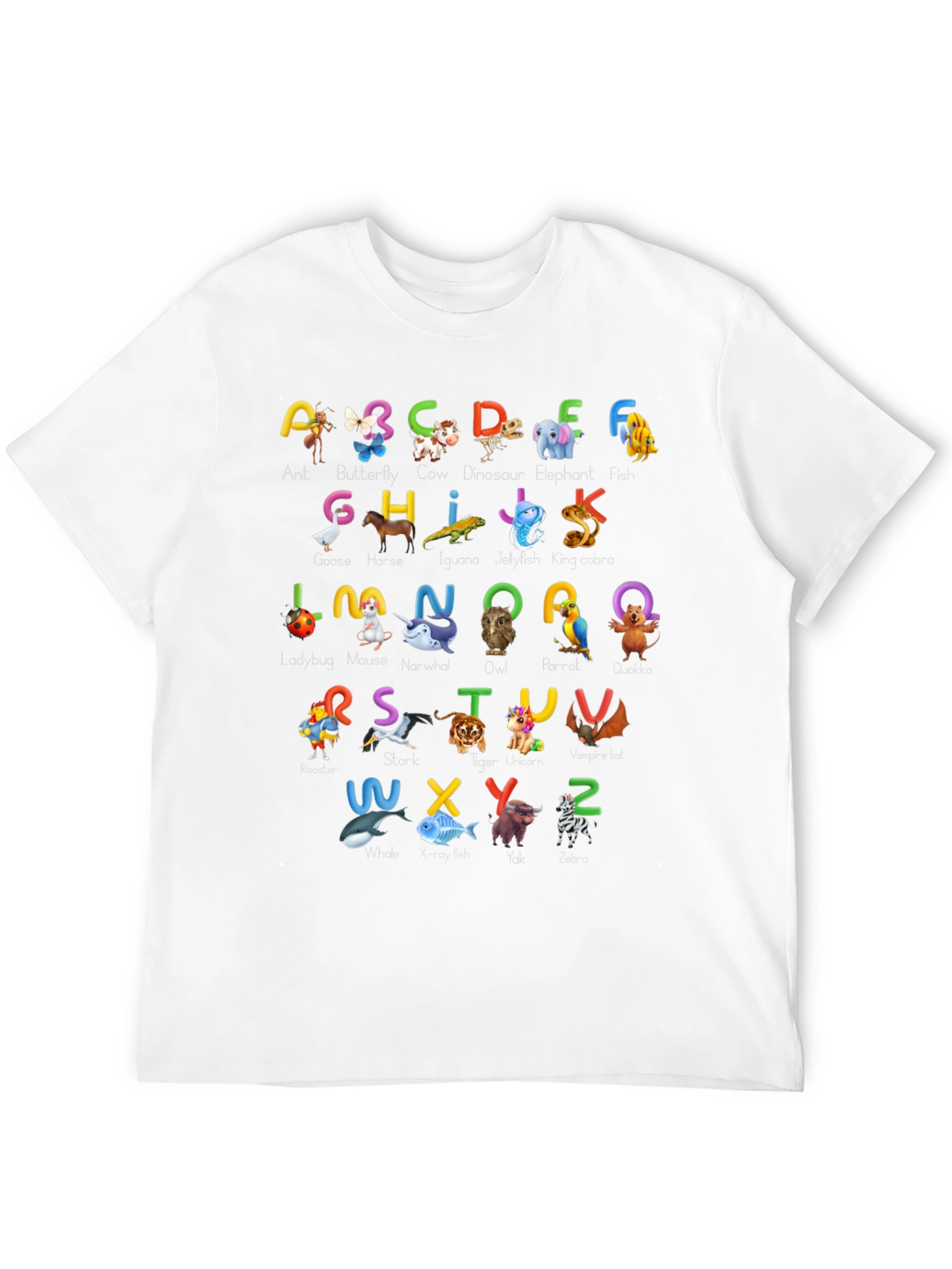 Animal Alphabet T-Shirt