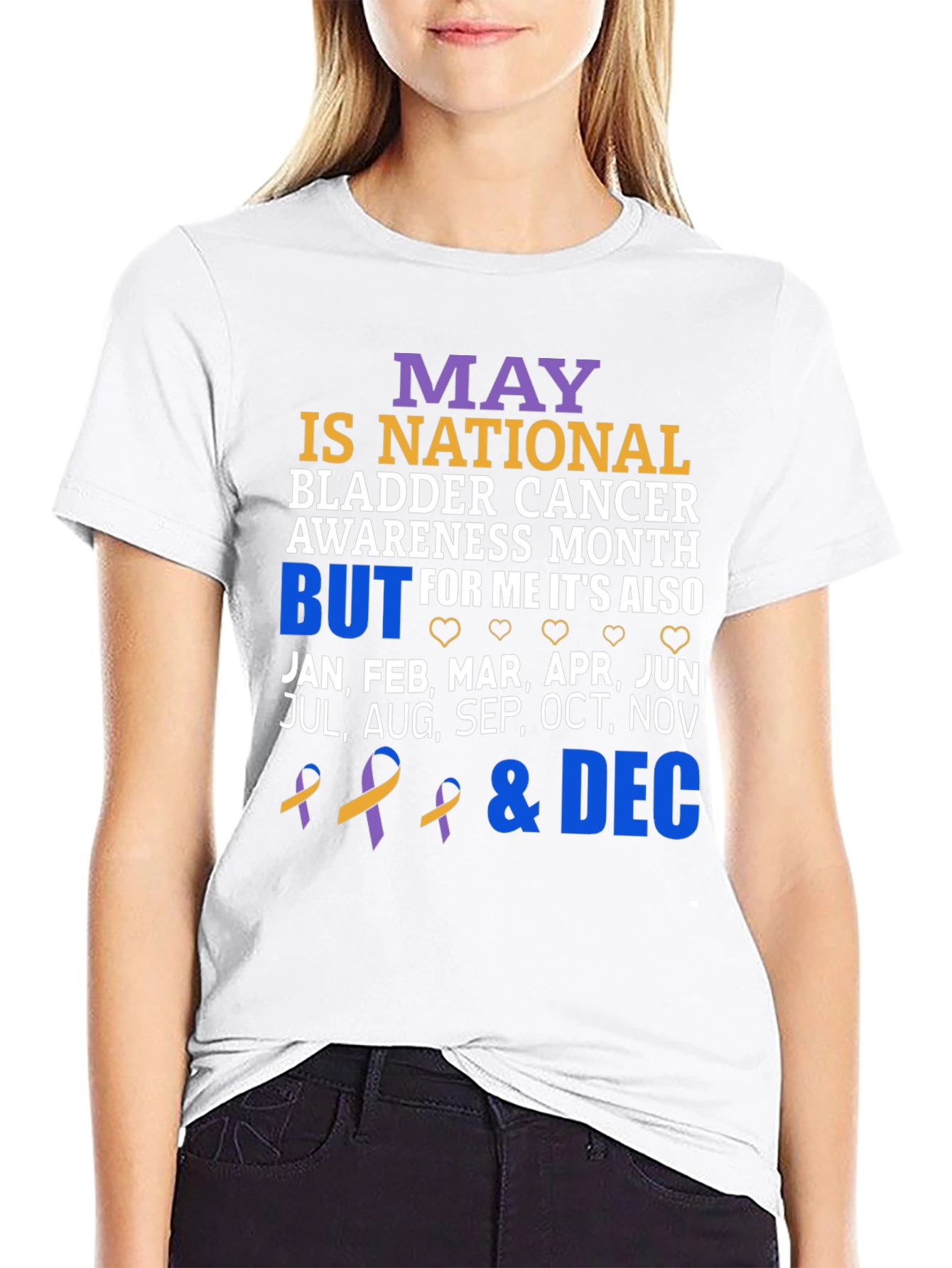 Bladder Cancer Awareness Month T-Shirt