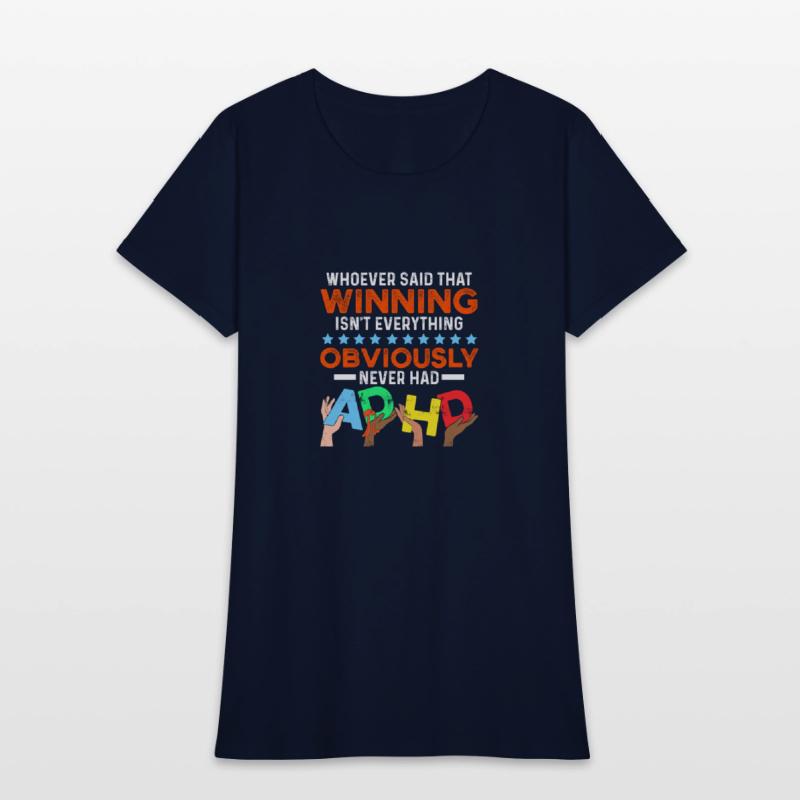 ADHD Awareness Winning Attention Deficit Warrior