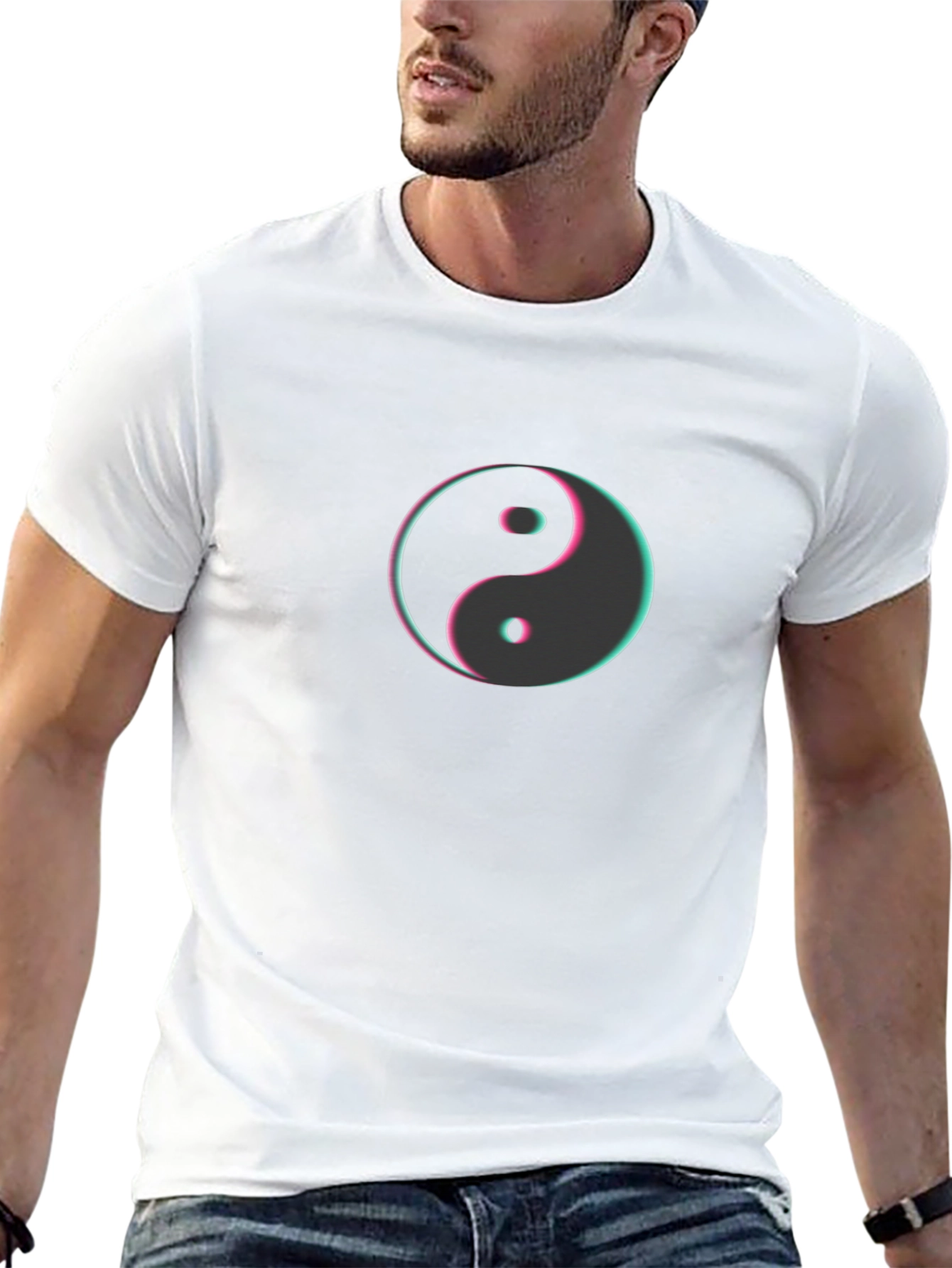 Yin Yang Graphic Tee - Stylish Comfort