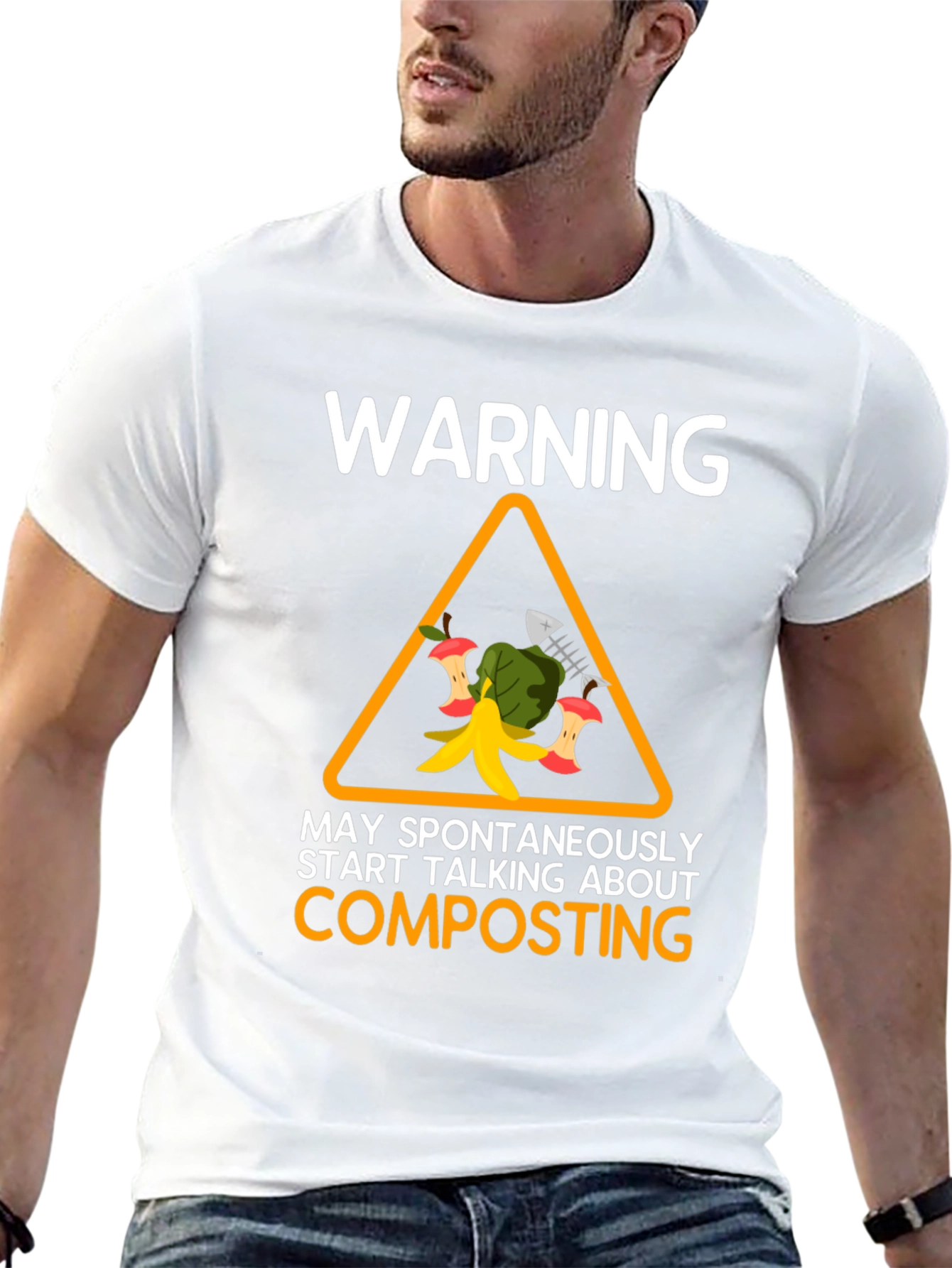 Warning: May Spontaneously Start Talking About Composting T-Shirt