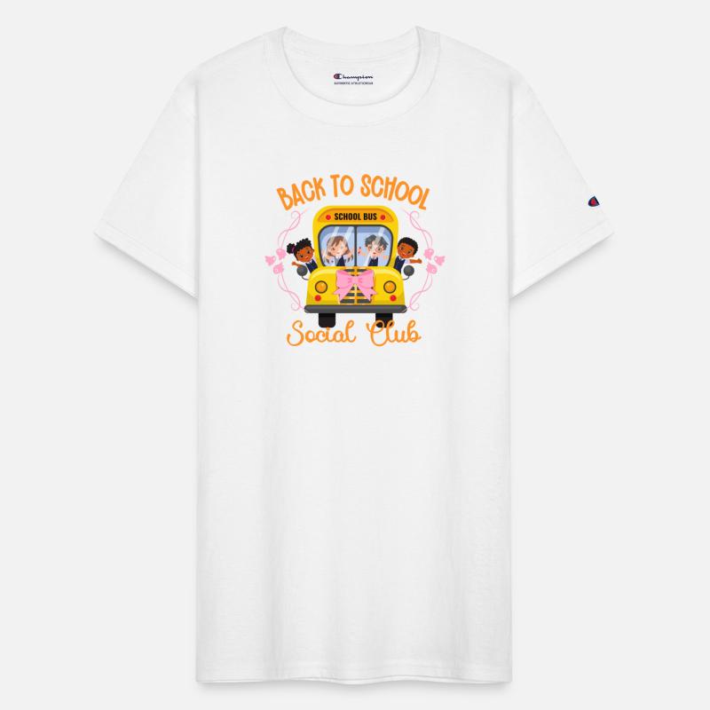 Back to school Social Club school bus Halloween