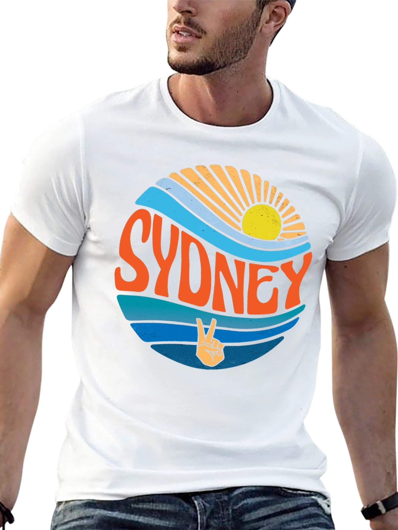 Sydney Retro Graphic T-Shirt
