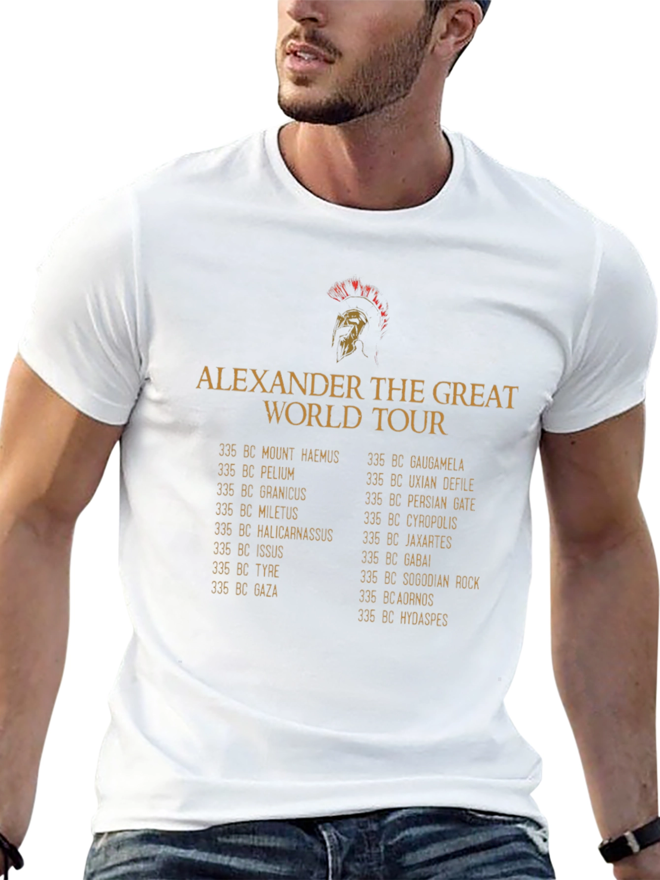Alexander the Great World Tour T-Shirt