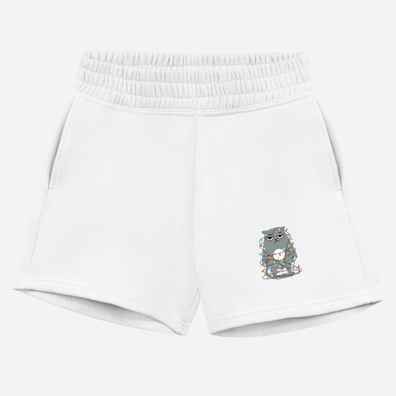 Cat celebrates Christmas day