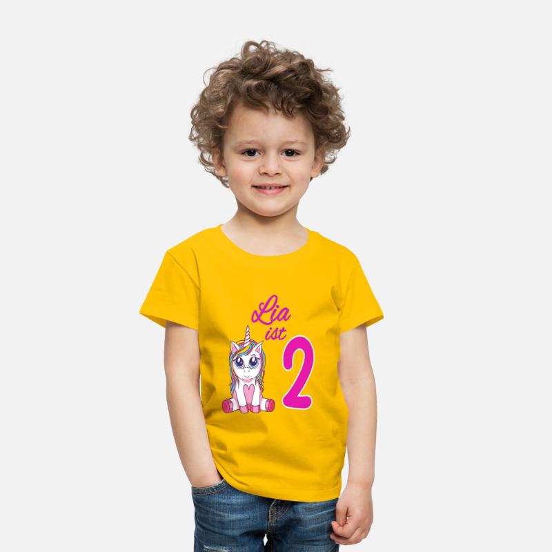 Children's Birthday Party 2 Years Girl Name Lia