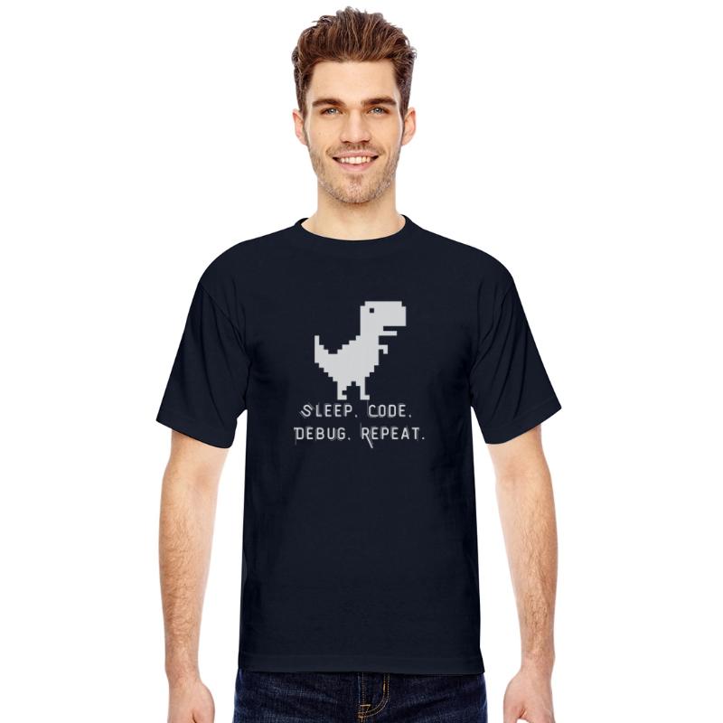 Code. Debug. Sleep. Repeat. - Funny Coding Design