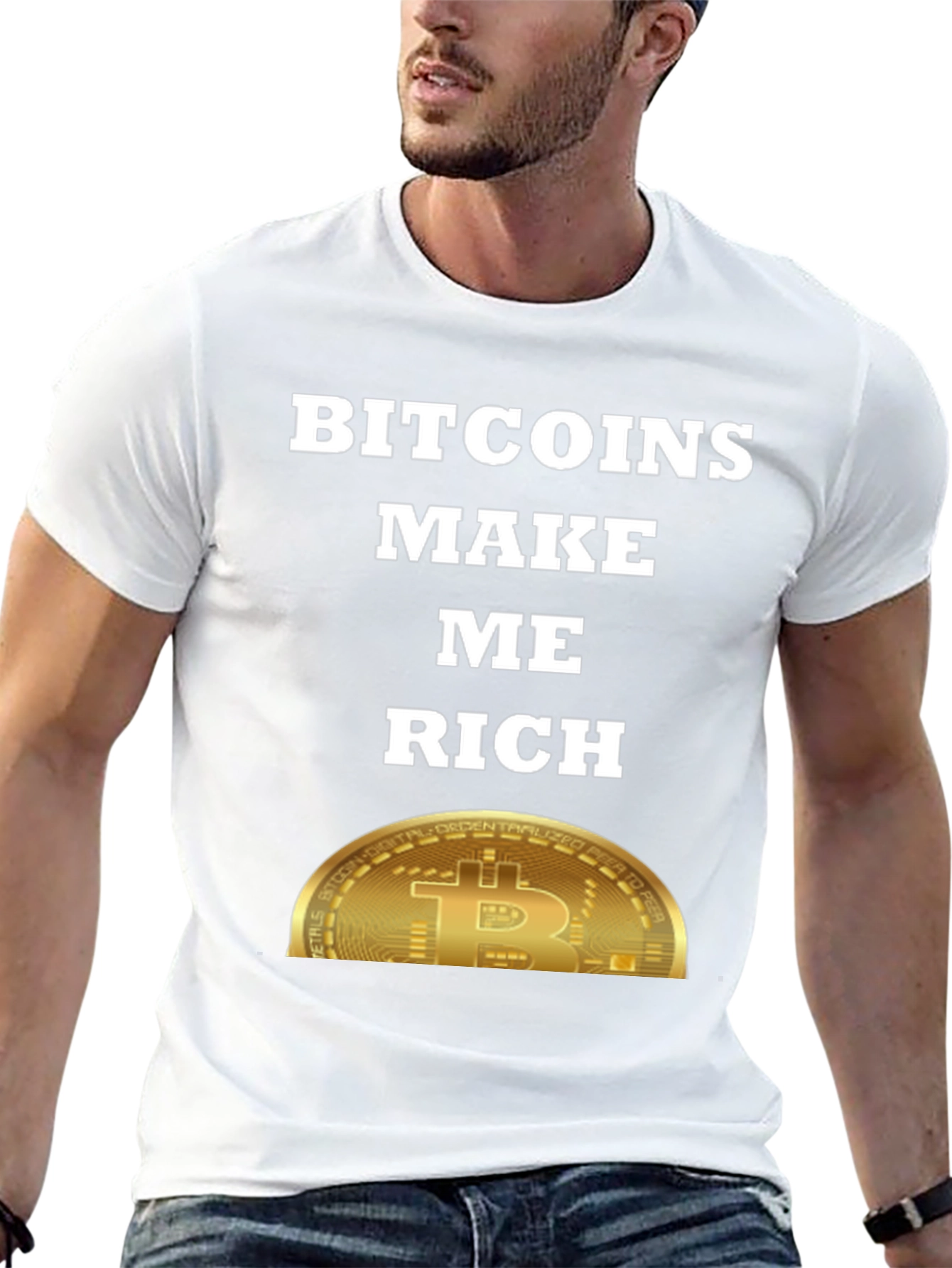 Bitcoins Make Me Rich T-Shirt