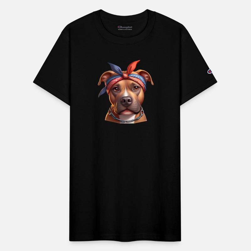 Cute Pitbull The Gangster