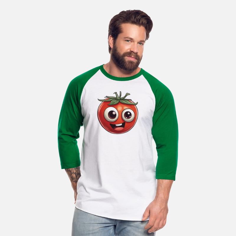 Cute Tomato Smiling Design