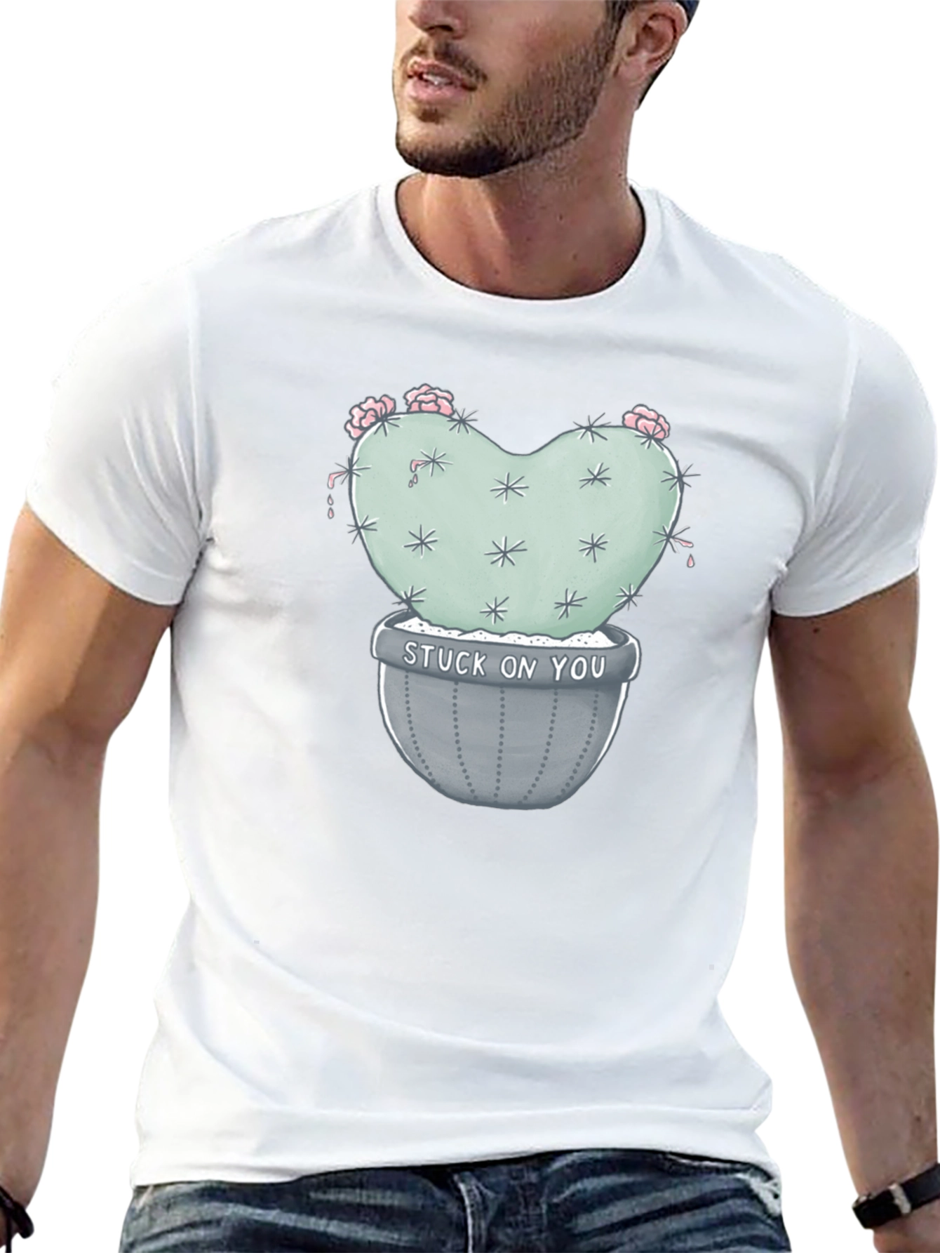 Stuck On You Cactus T-Shirt