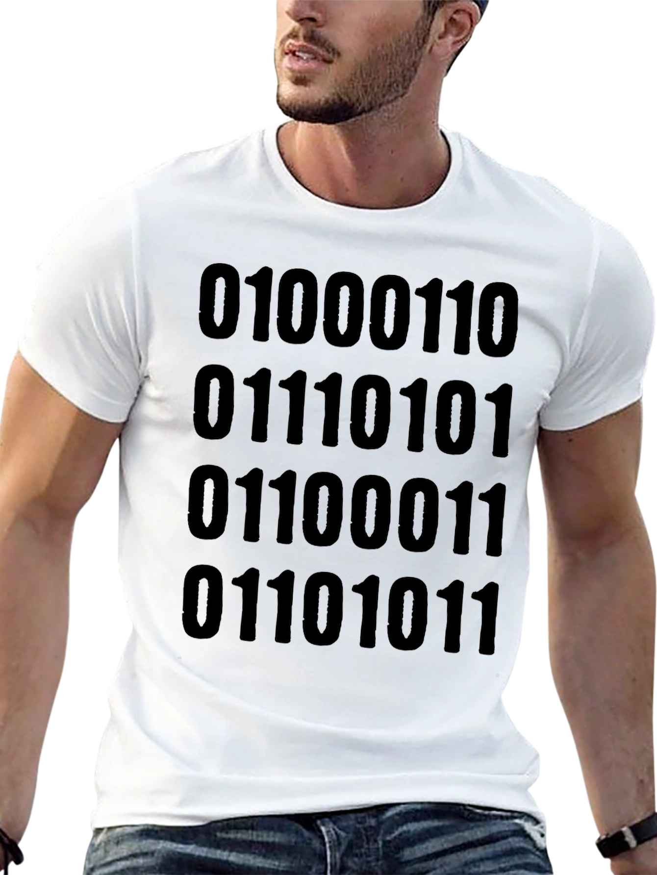 Binary Code T-Shirt - Geek Programmer Shirt
