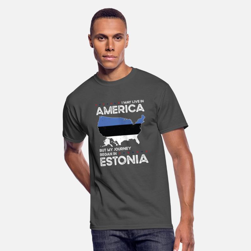 Estonian American Patriot USA Grown Estonia US
